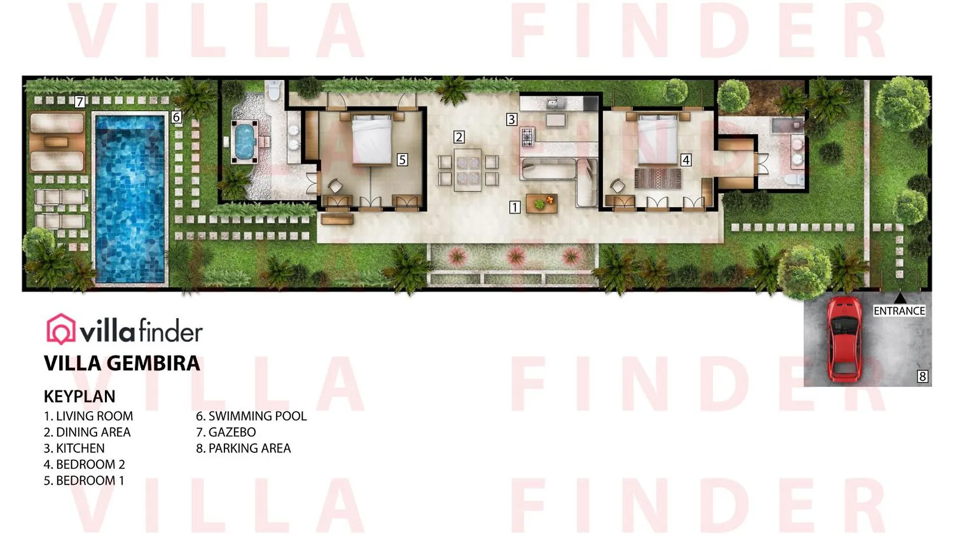 Villa Gembira By Villa Finder Canggu